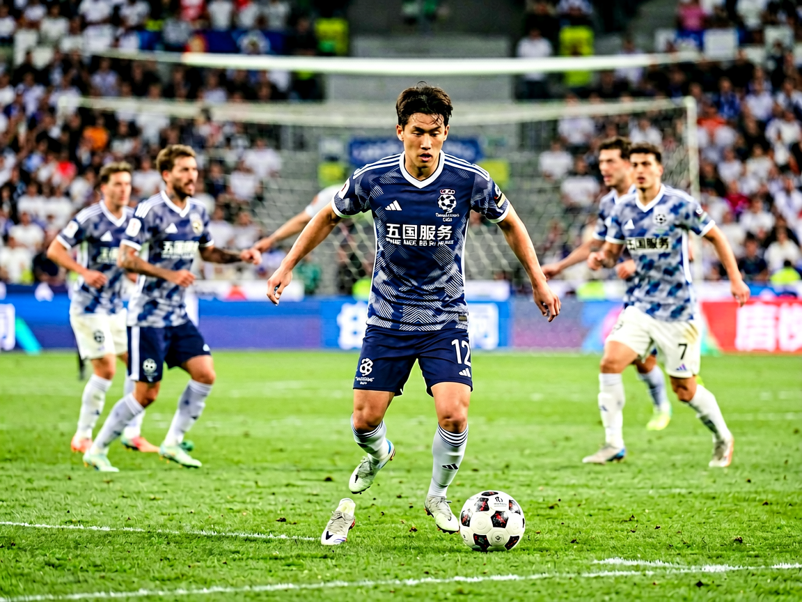 足球赛事数据分析场景，展示球队战术数据可视化